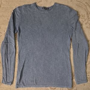 Robert Barakett Blue Long Sleeve Tees Relaxed Fit